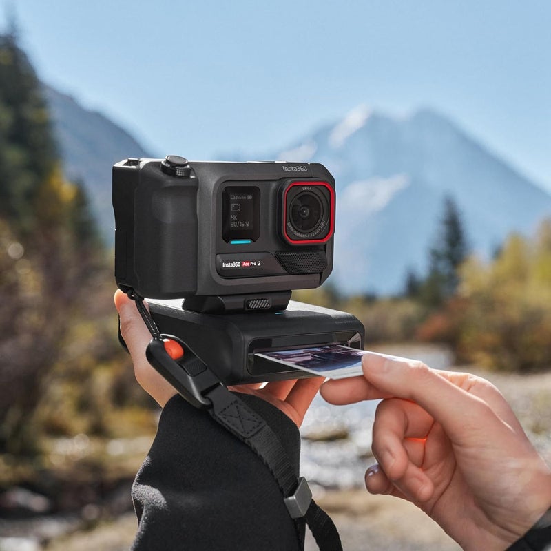 Insta360 Pocket Printer for Ace Pro 2 – Portable Bluetooth Instant Photo Printer, Prints Exclusive Watermarked Photos, Compact On-the-Go Wireless Printing Accessory for Insta360 Ace Pro 2 - Image 3